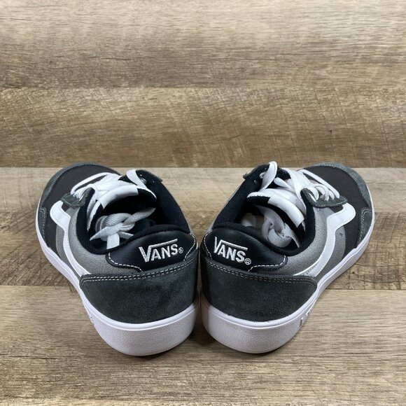 VANS Cruze Too CC Multi Block Dark Gray Canvas Suede Shoe Mens 8.5 Womens 10 NEW - Picture 5 of 9